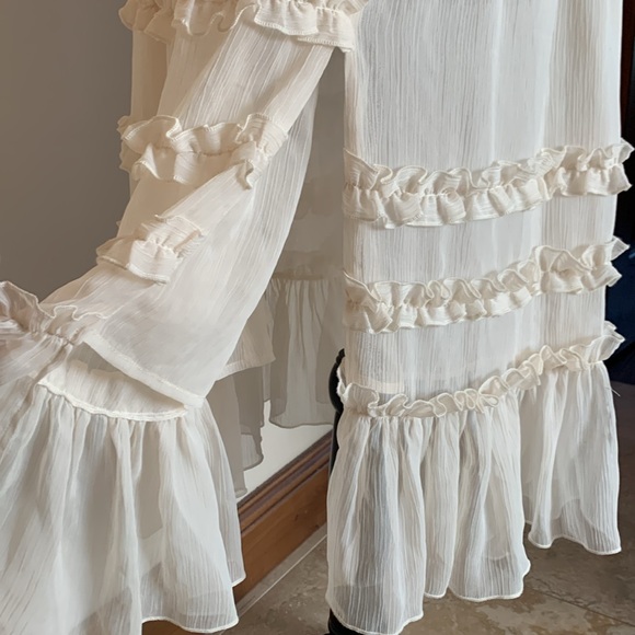 Tularosa sleeveless ruffle midi dress - Picture 5 of 8